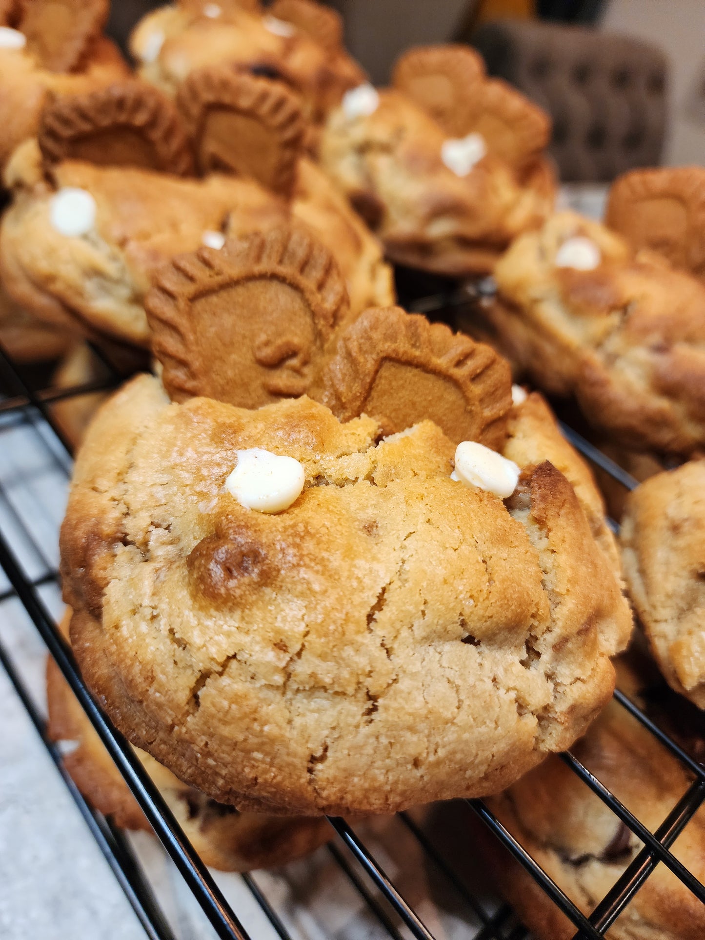 Biscoff relleno de mantequilla de galleta