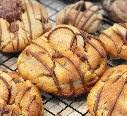 Galleta de Nutella rellena de crema de avellanas